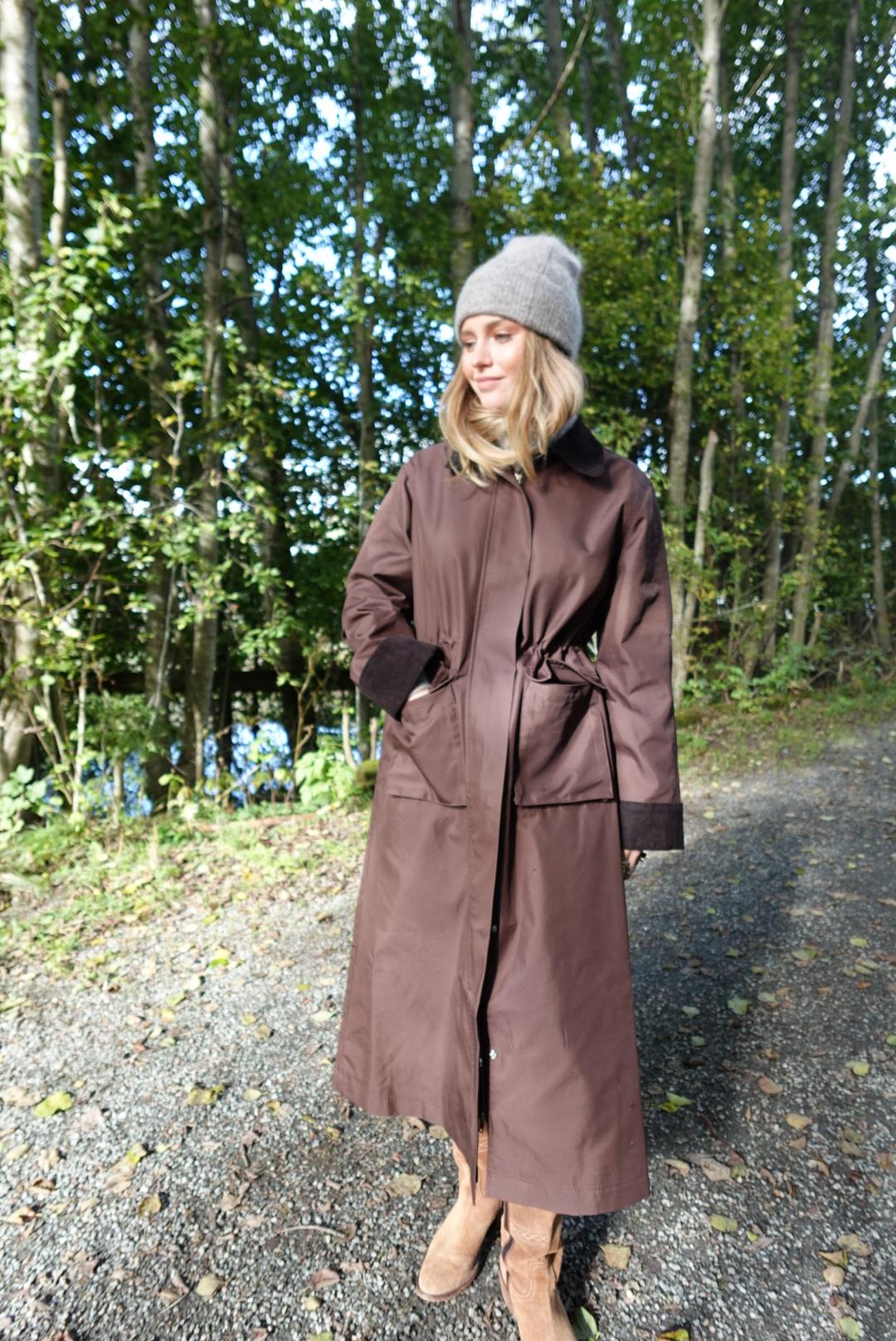 Yasanca Ls Parka Coat Coffee Bean