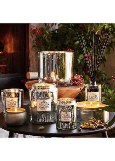 Silver Birch Peppercorn Octagon Tin