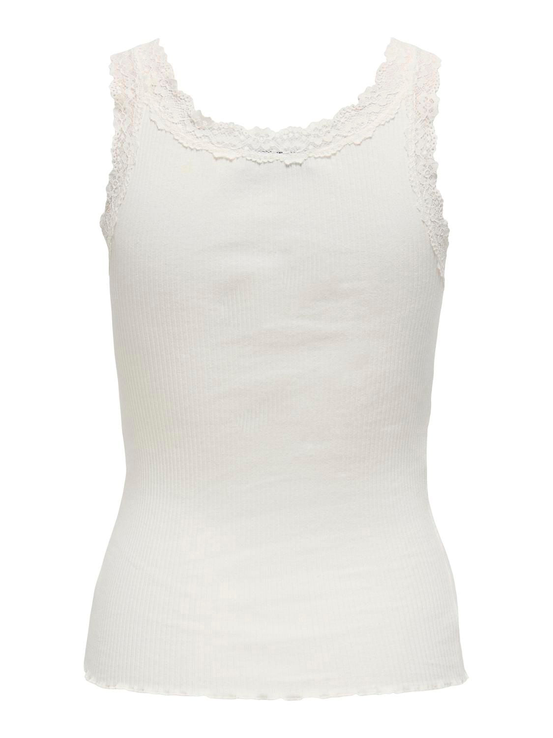 SARA Sharai Lace Top White