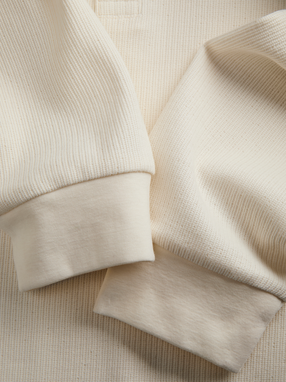 Niagara Henley LS Tee Antique White