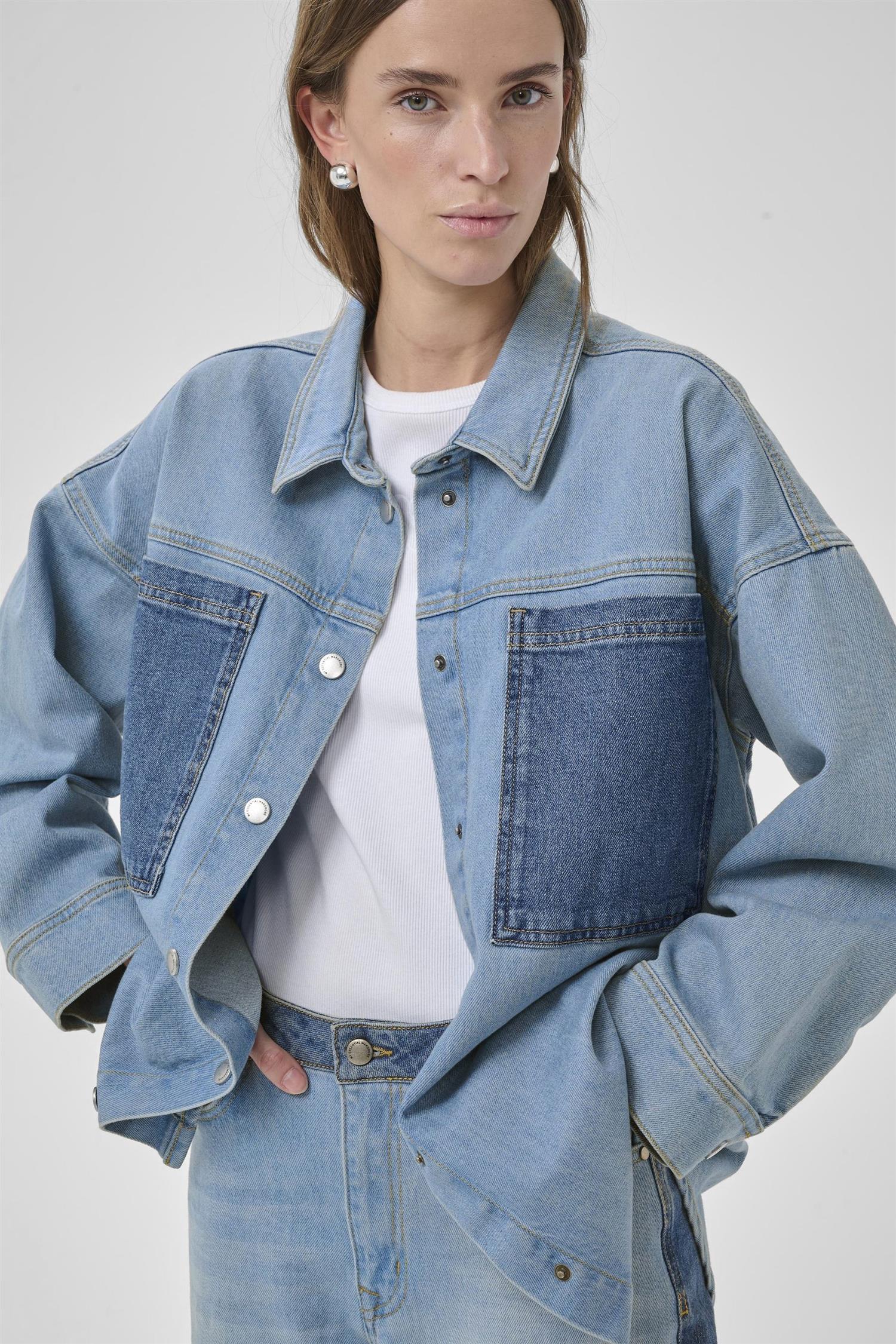 Mwmazie 139 Boxy Mix Shirt