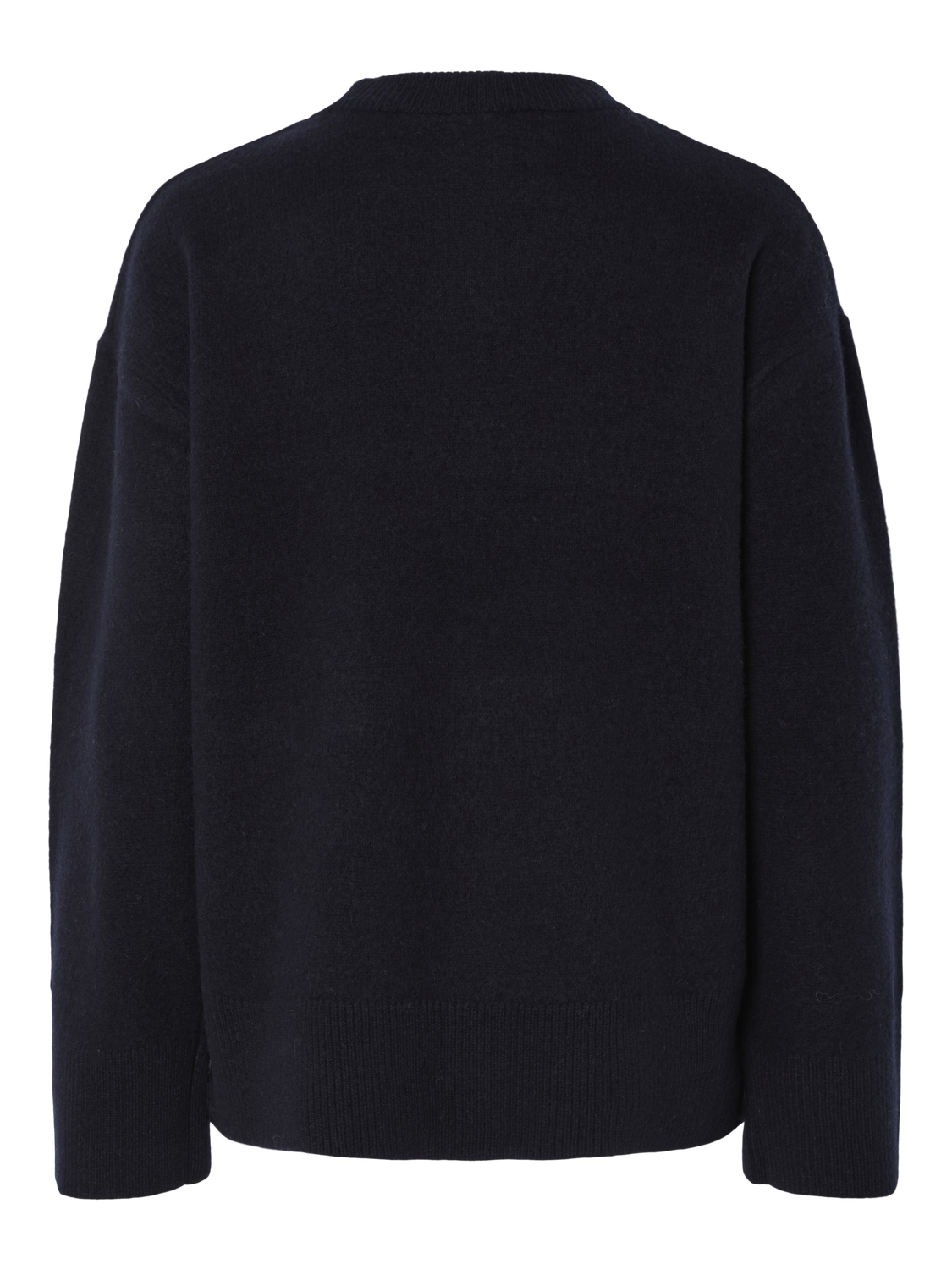 Nola Wool LS Knit Pullover Navy Blazer