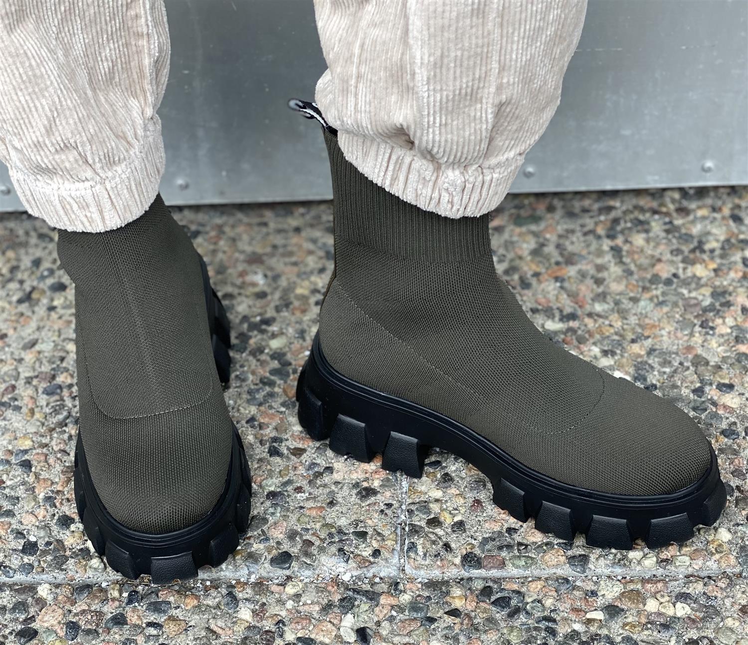 Biaprima Sock Boot Olive