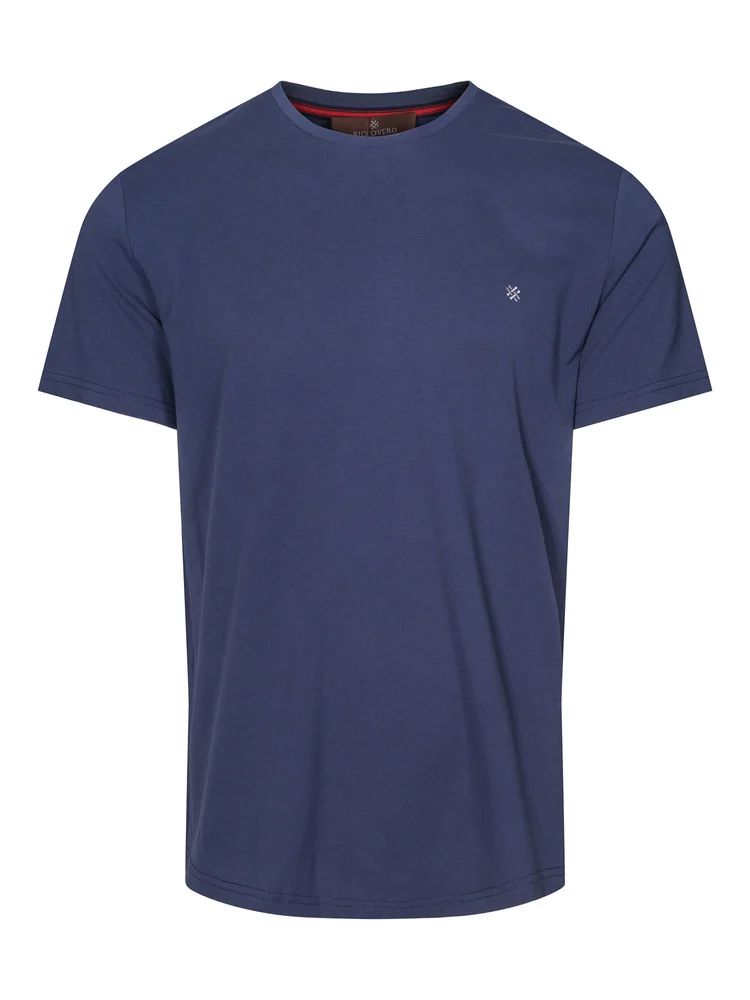 Round Neck Tee Bluegrey