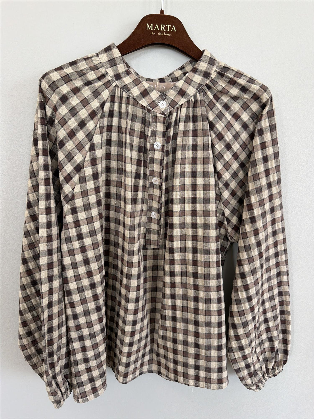 Zephyr Blouse Brown