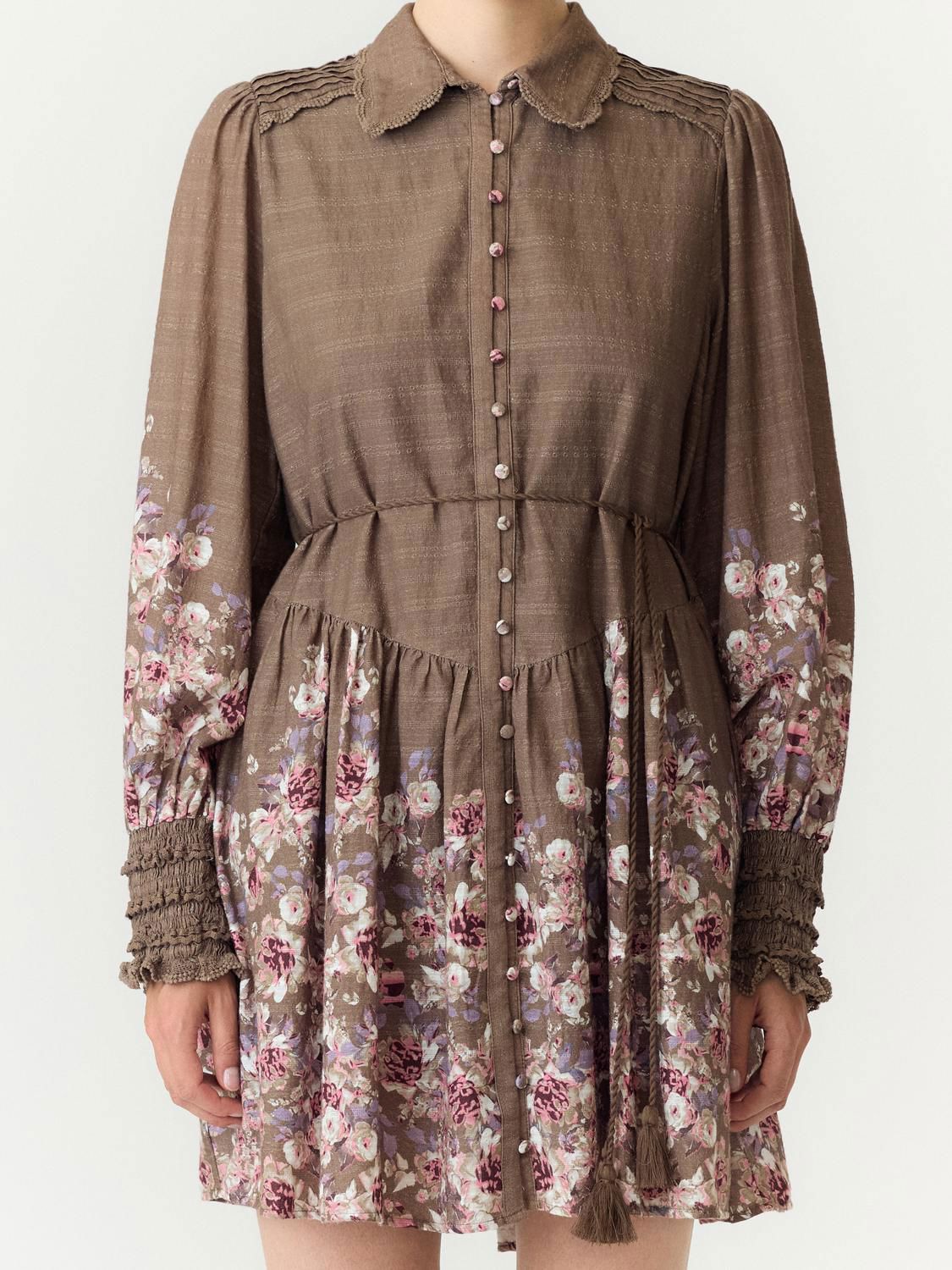 Yassomellu Ls Shirt Dress