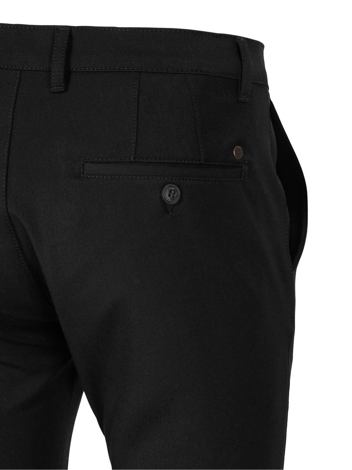 Tom Straight Trouser Black