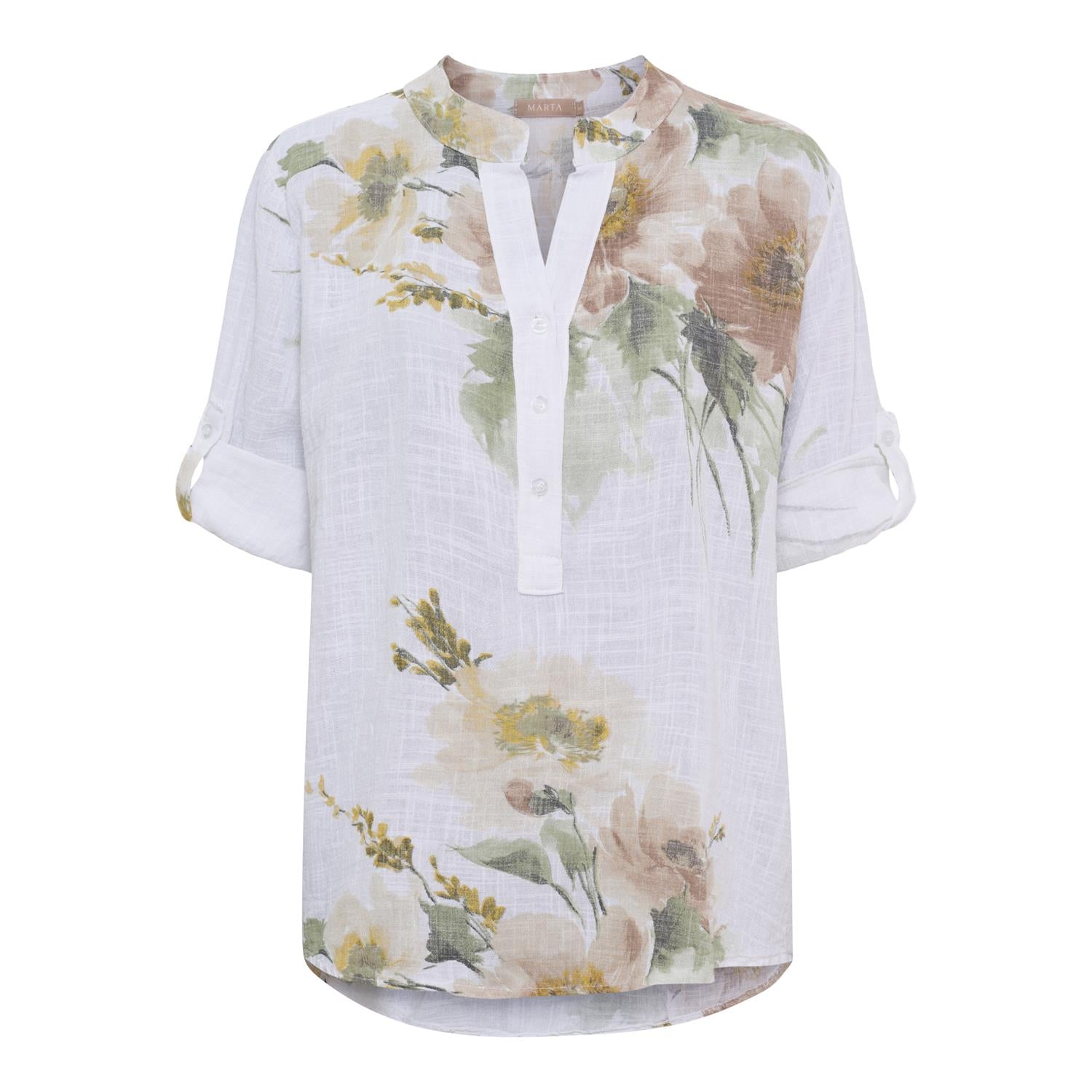 Nadira Shirt White