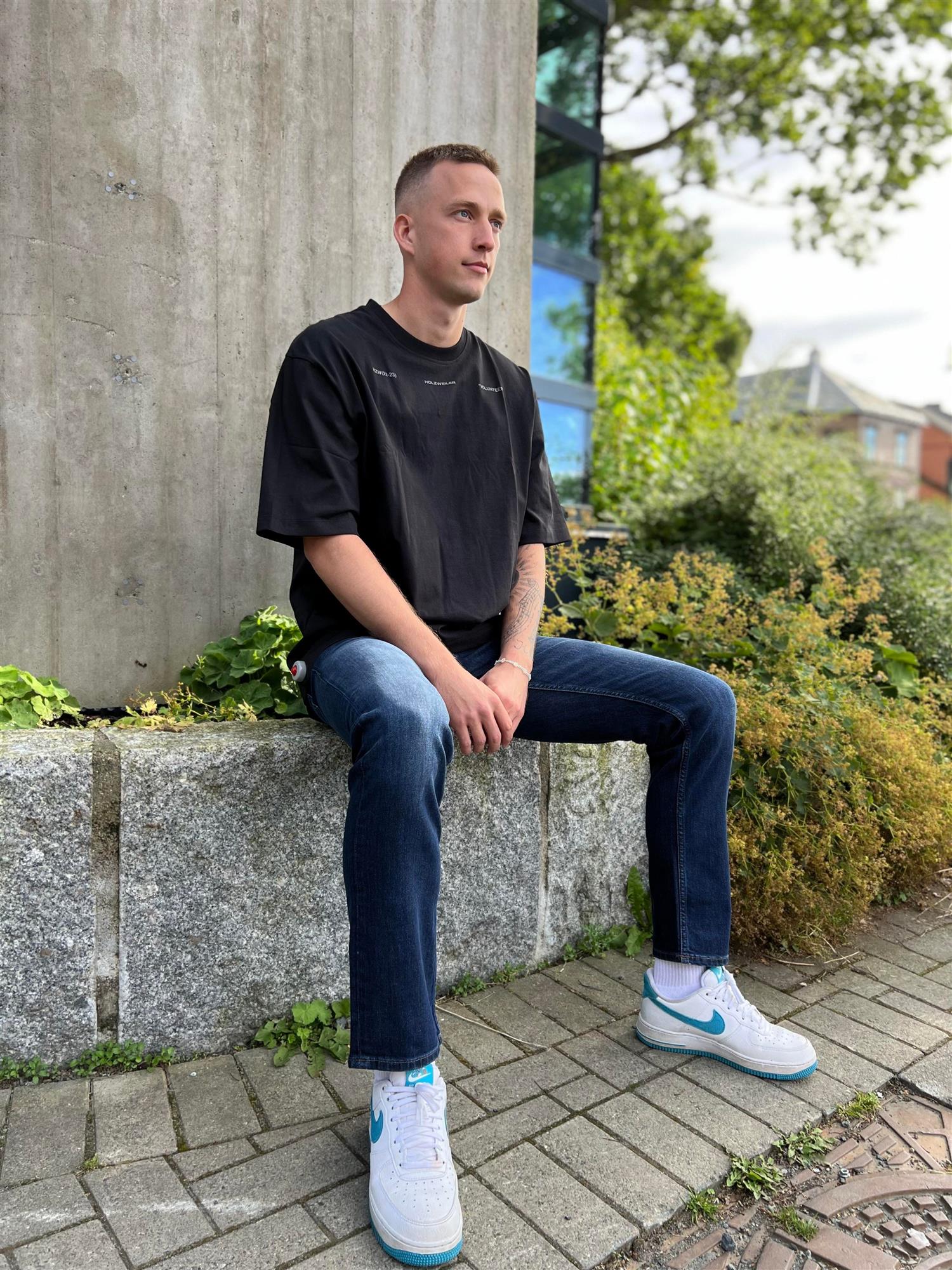 Arley Gant Jeans Dark Blue Worn In