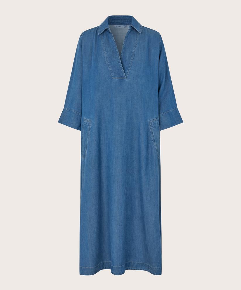Nikeeta Dress Washed Denim