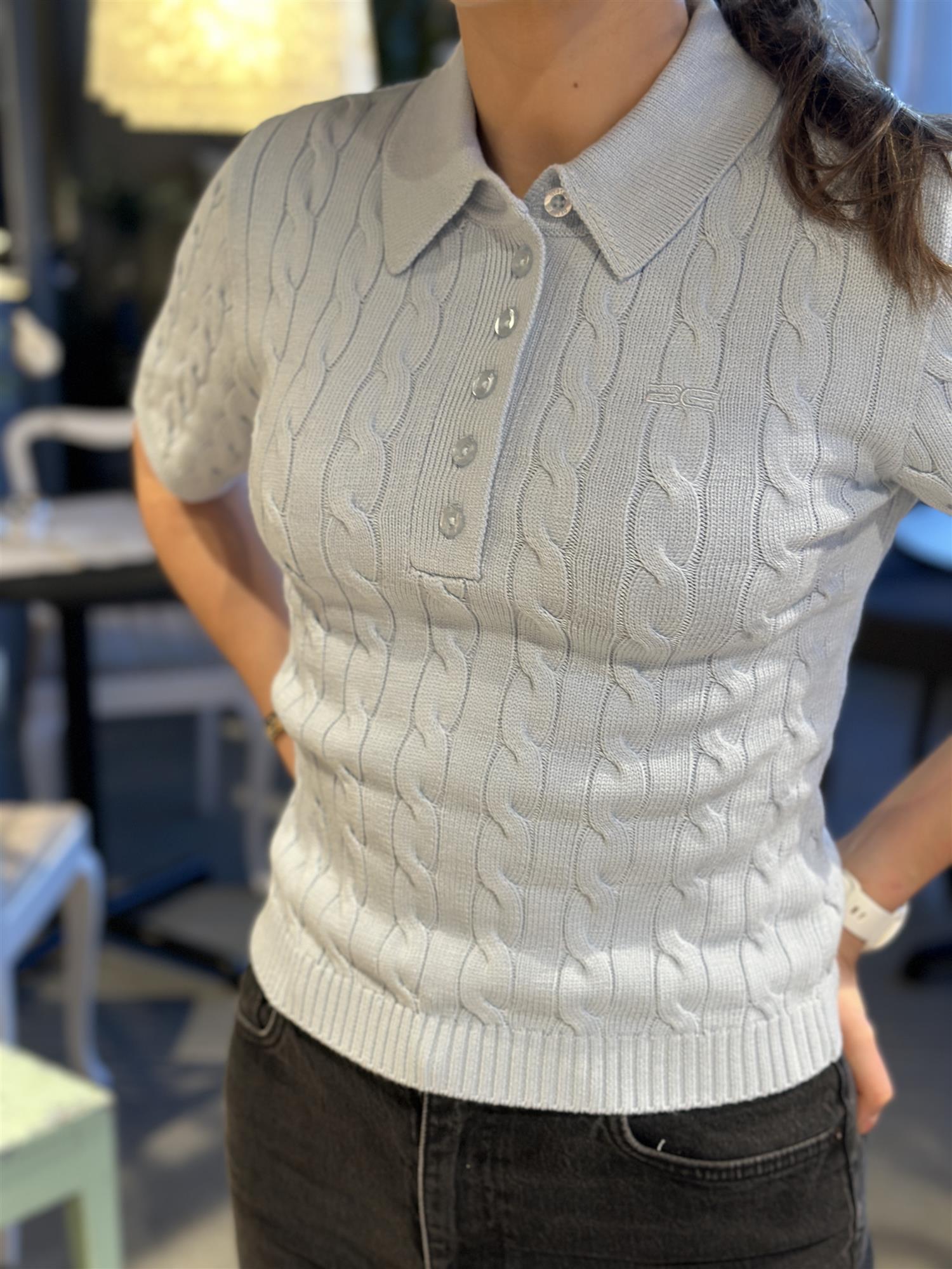 Thilla Polo Pullover Blue Finch
