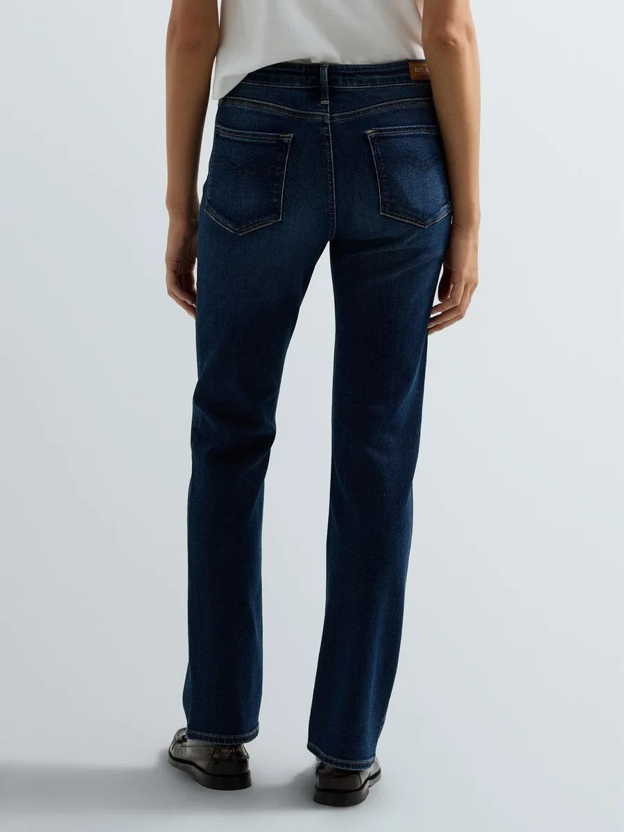 Zolie Dark Blue Indigo