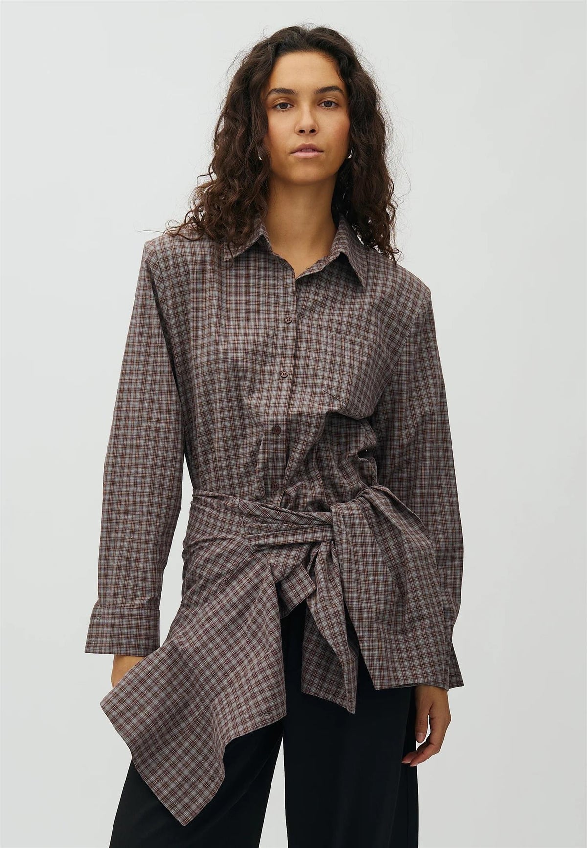 Arlia Olivette Shirt Mirage Check