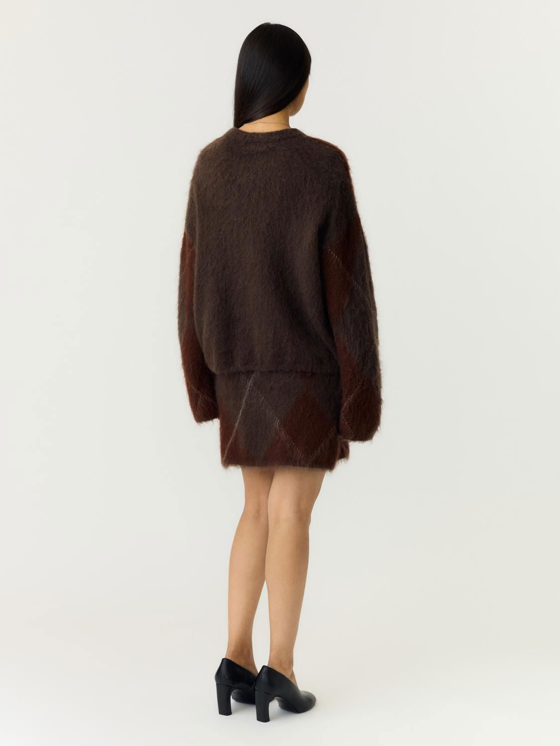 Yasargy Ls Mohair Blend Knit Pullover S.