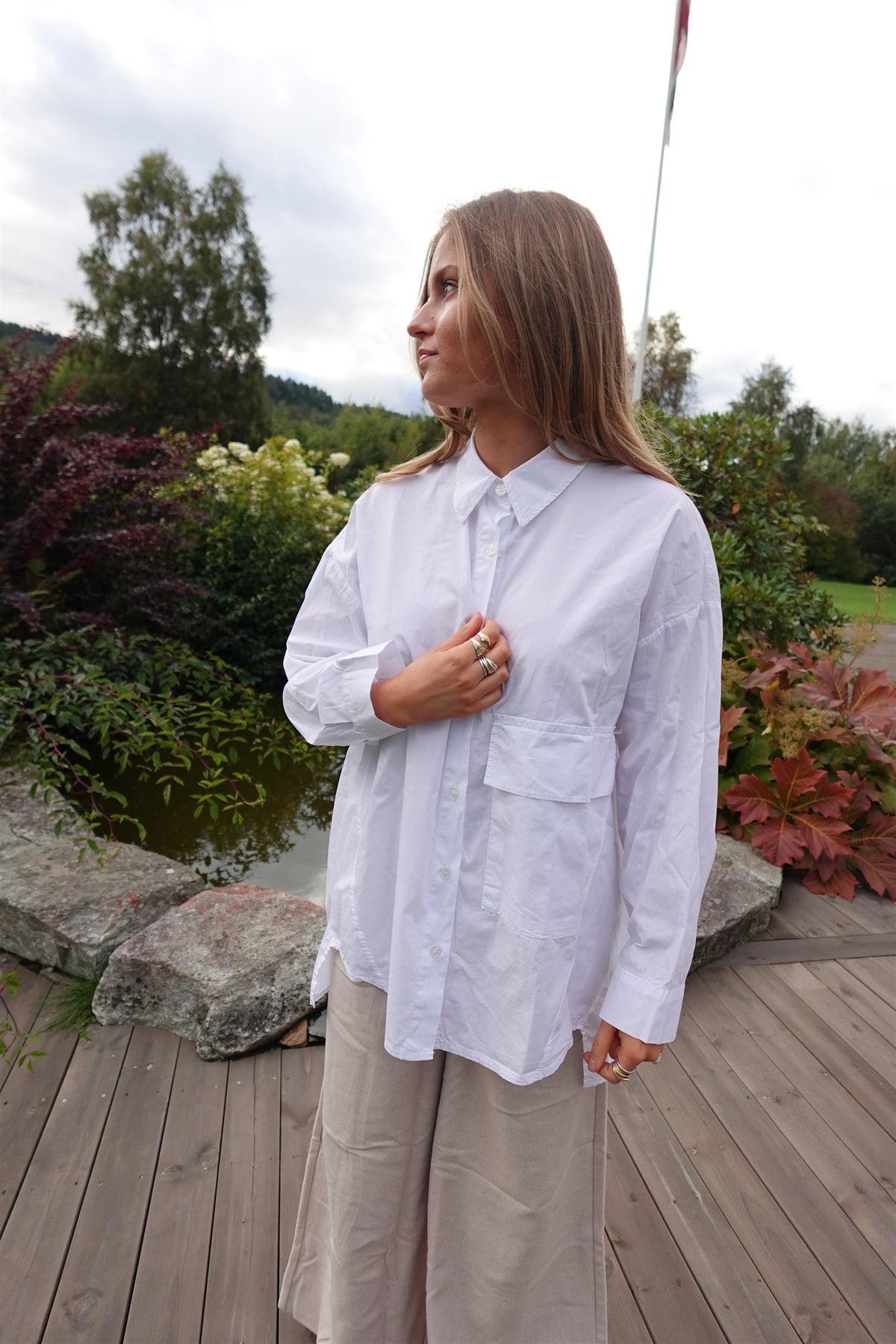 Lisandra Shirt White