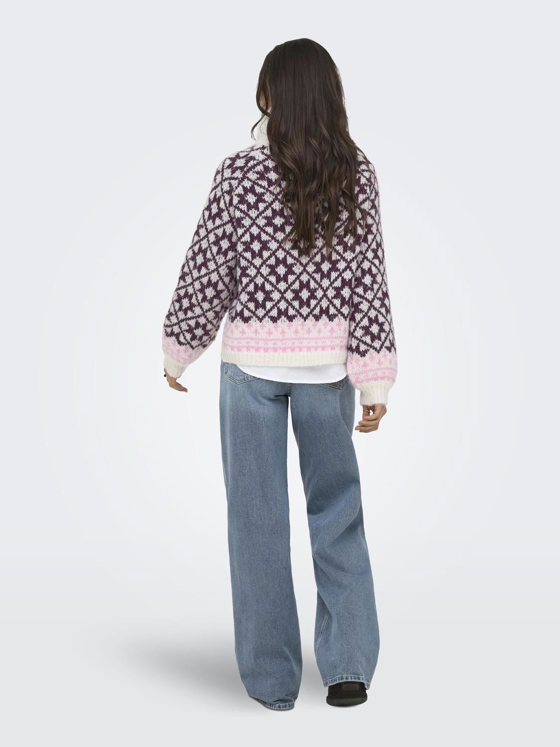 Onlcaro Ls Rollneck Cc Knt