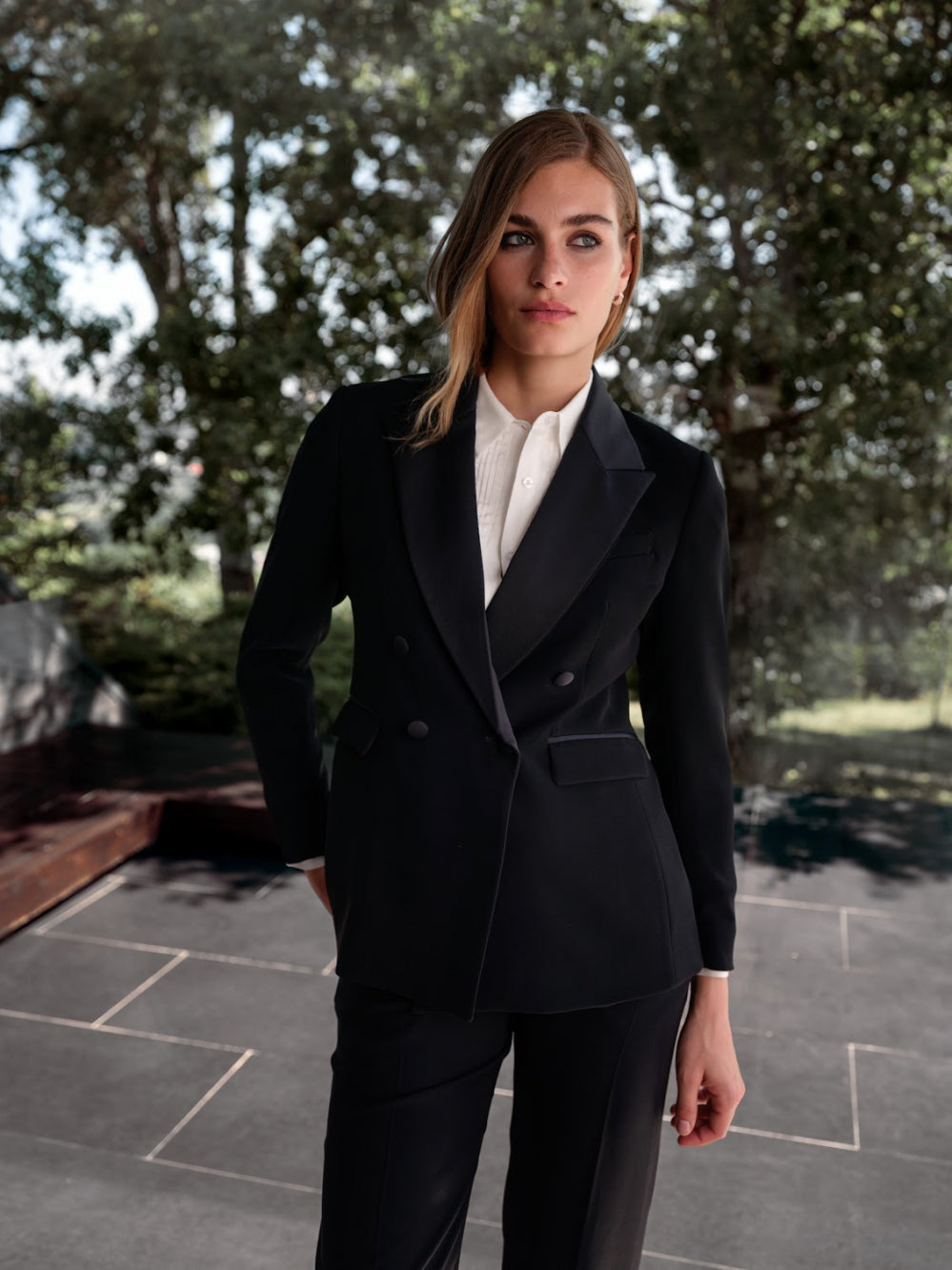Johanna Toxido Blazer Black