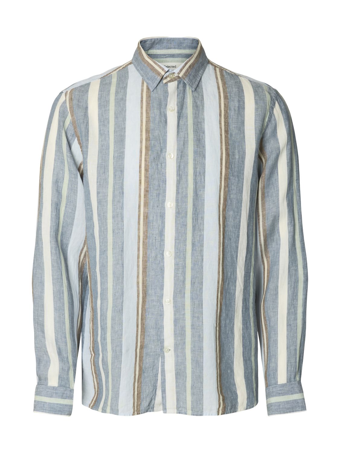 Slhregkylian Linen Ls Shirt