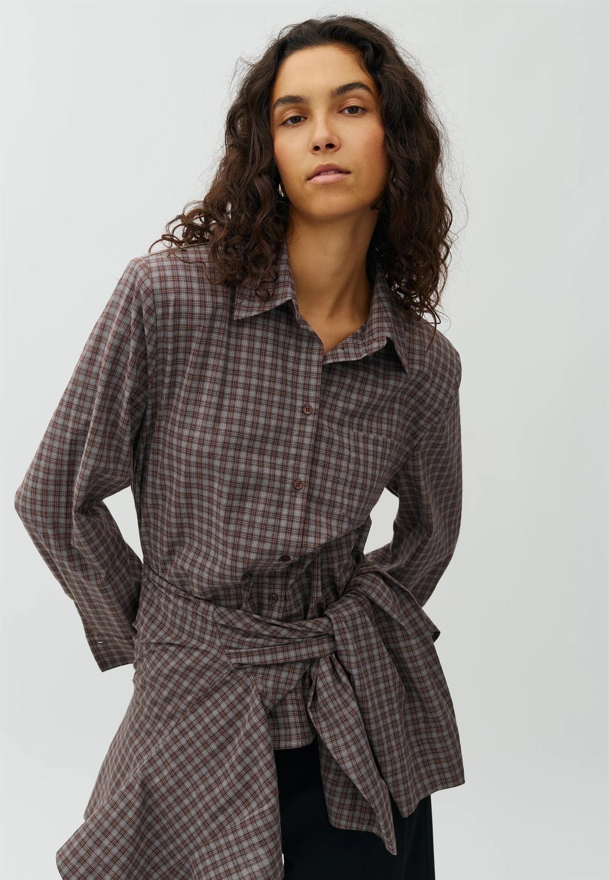 Arlia Olivette Shirt Mirage Check