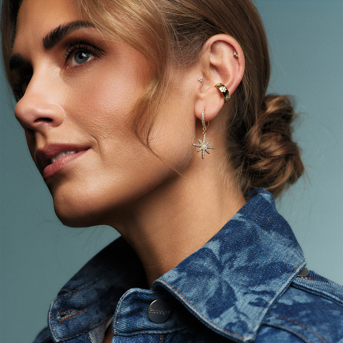 Stella Hoops Tone Damli